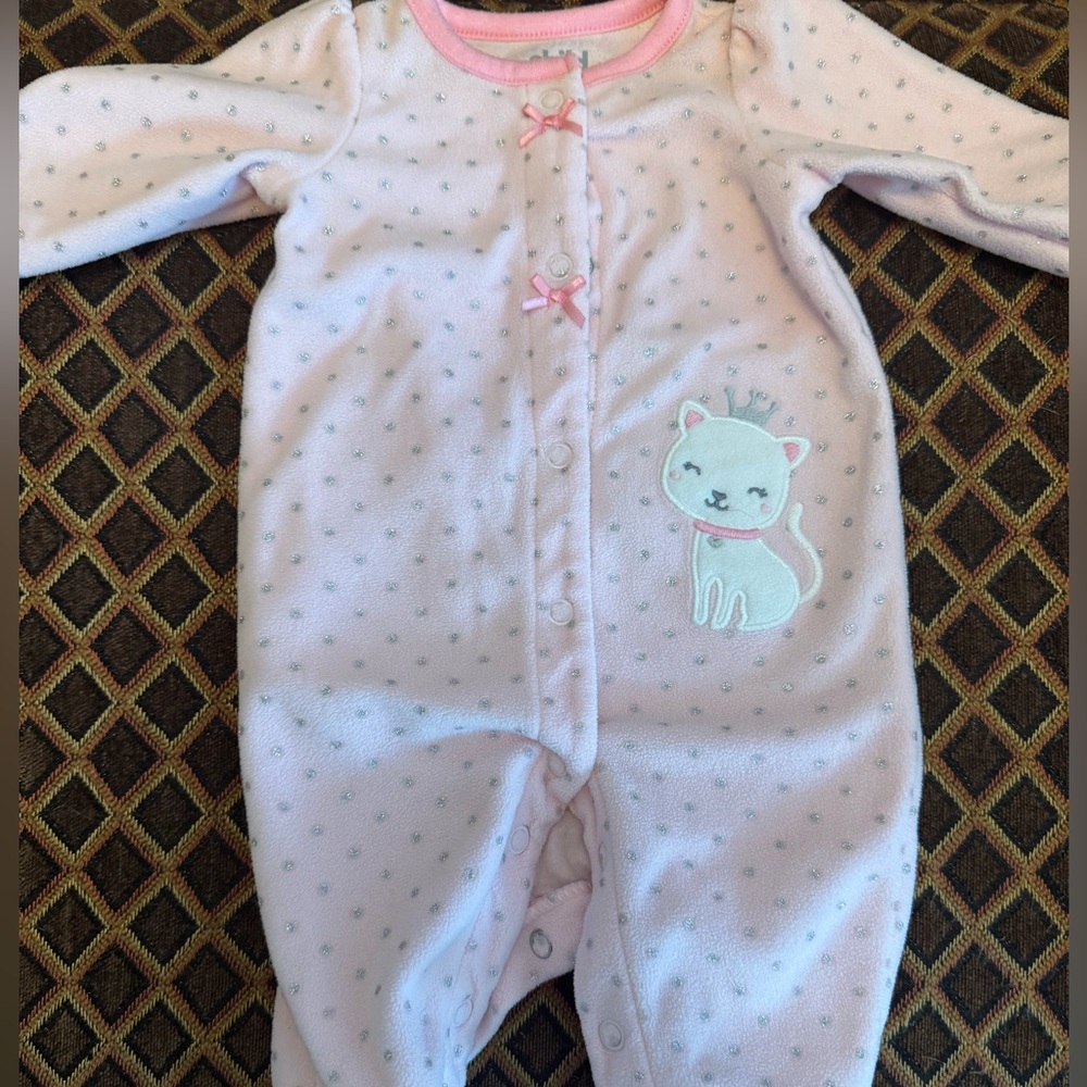 Carter's Pink Newborn Sleeper 🐣🍼👶